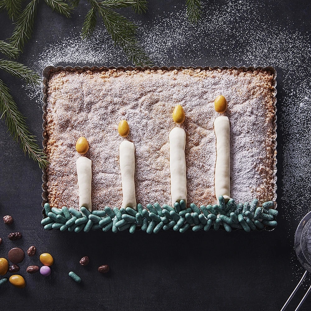 Adventskaka med apelsin och kardemumma
