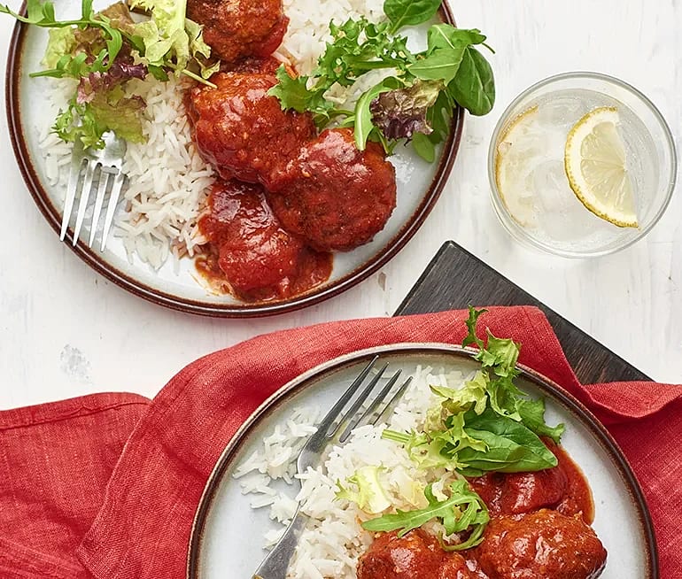 Albondigas i tomatsås
