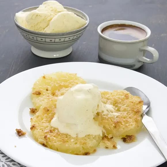 Ananas med kokostäcke