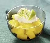 Ananas med marscarponecreme