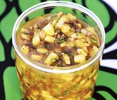 Ananas- och chilisalsa