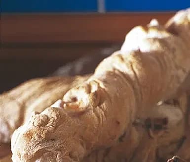 Äppel- och valnötsbaguetter