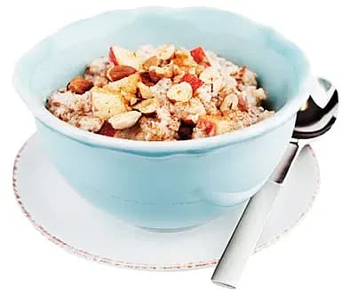 Äpplig frukostgröt