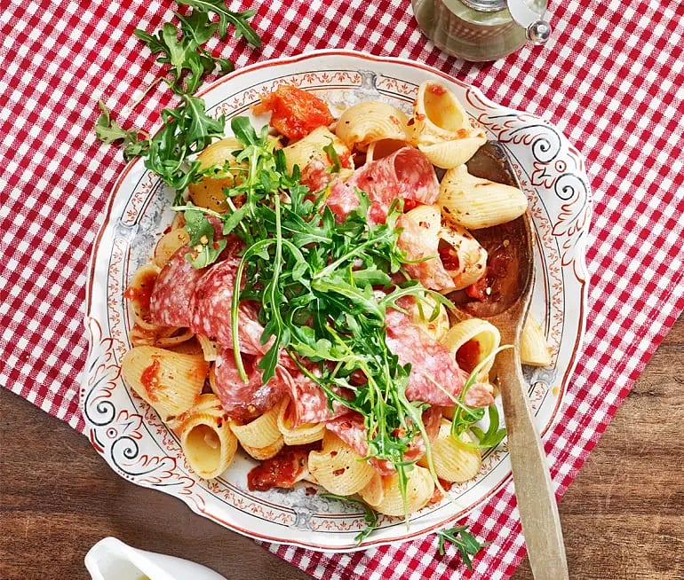 Arrabbiata con salume