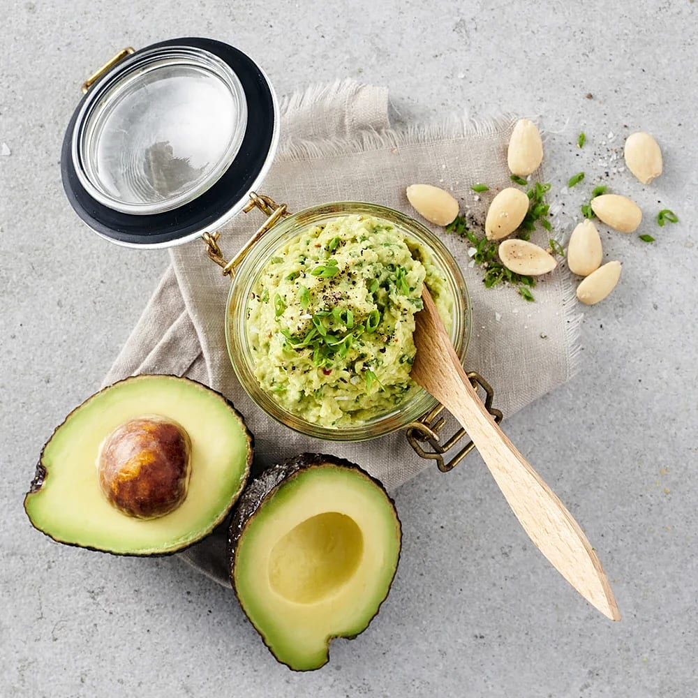 Avokado- och mandelspread