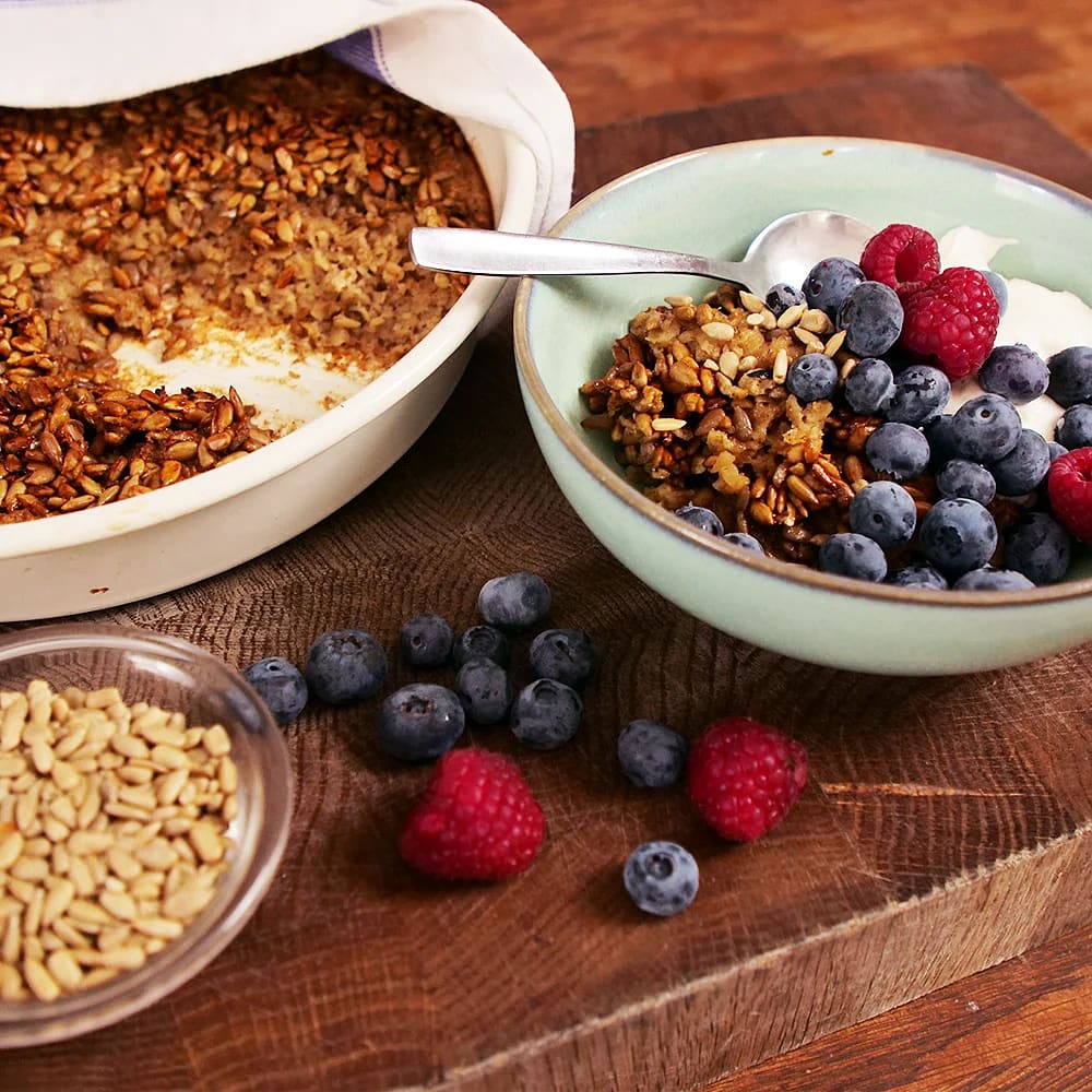 Baked oats