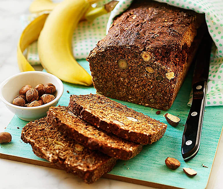 Banan- och filmjölksbröd