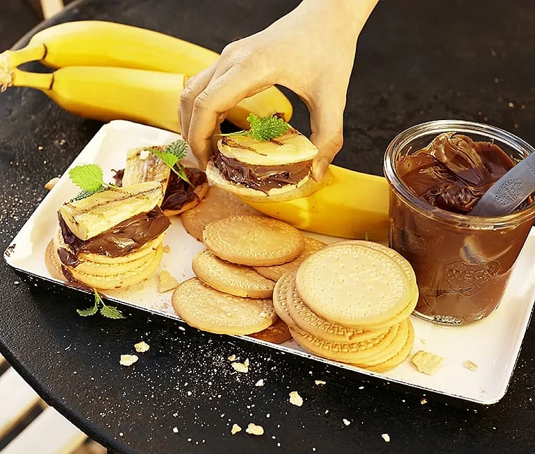 Banana s`mores