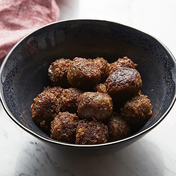 Bästa veganska julköttbullen