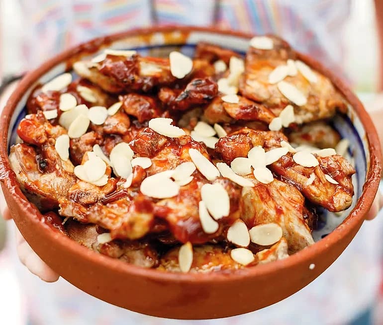 Bbq-kyckling med avokadosalsa
