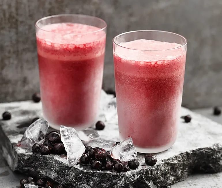 Blåbärssmoothie med kvarg