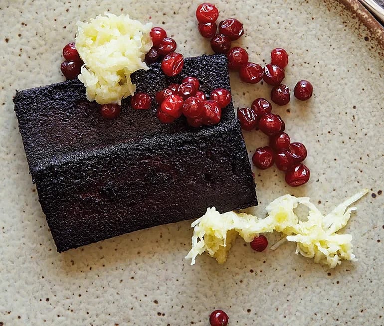 Blodpudding med riven palsternacka