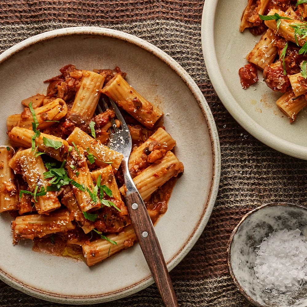 Blomkål- och svampbolognese