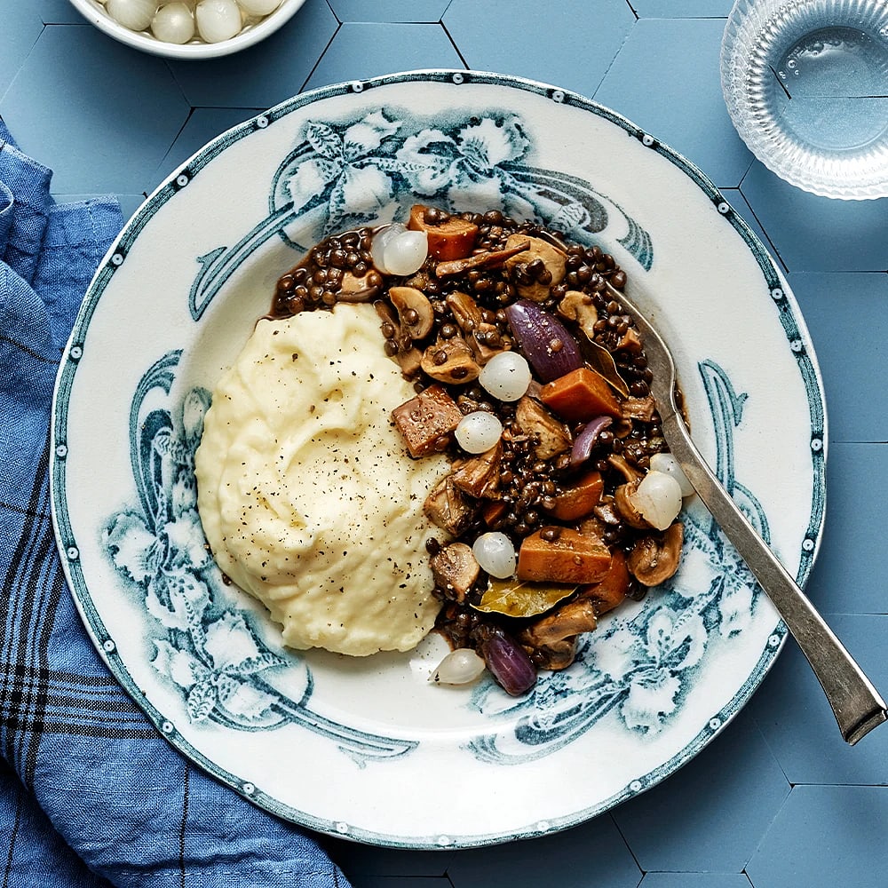 Bourguignon med svarta linser
