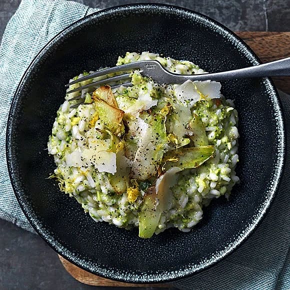 Broccolirisotto med citron