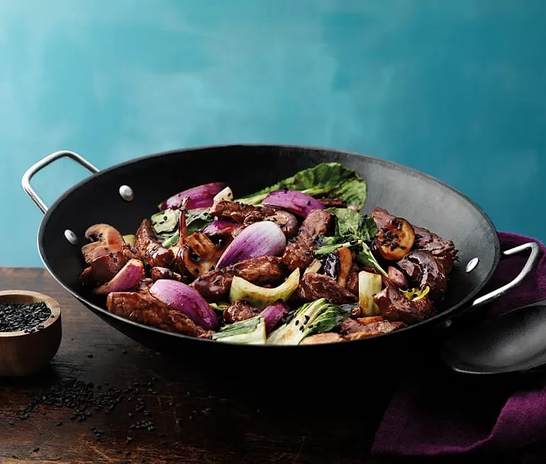 Broccoliwok med sesam