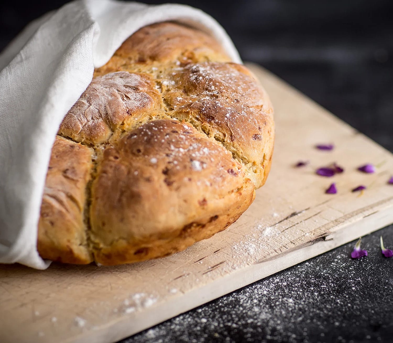 Brytbröd med kalamataoliver