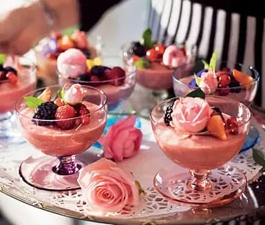 Bubblig hallonmousse