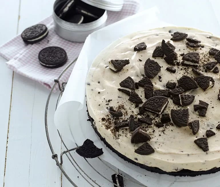 Cheesecake med oreos