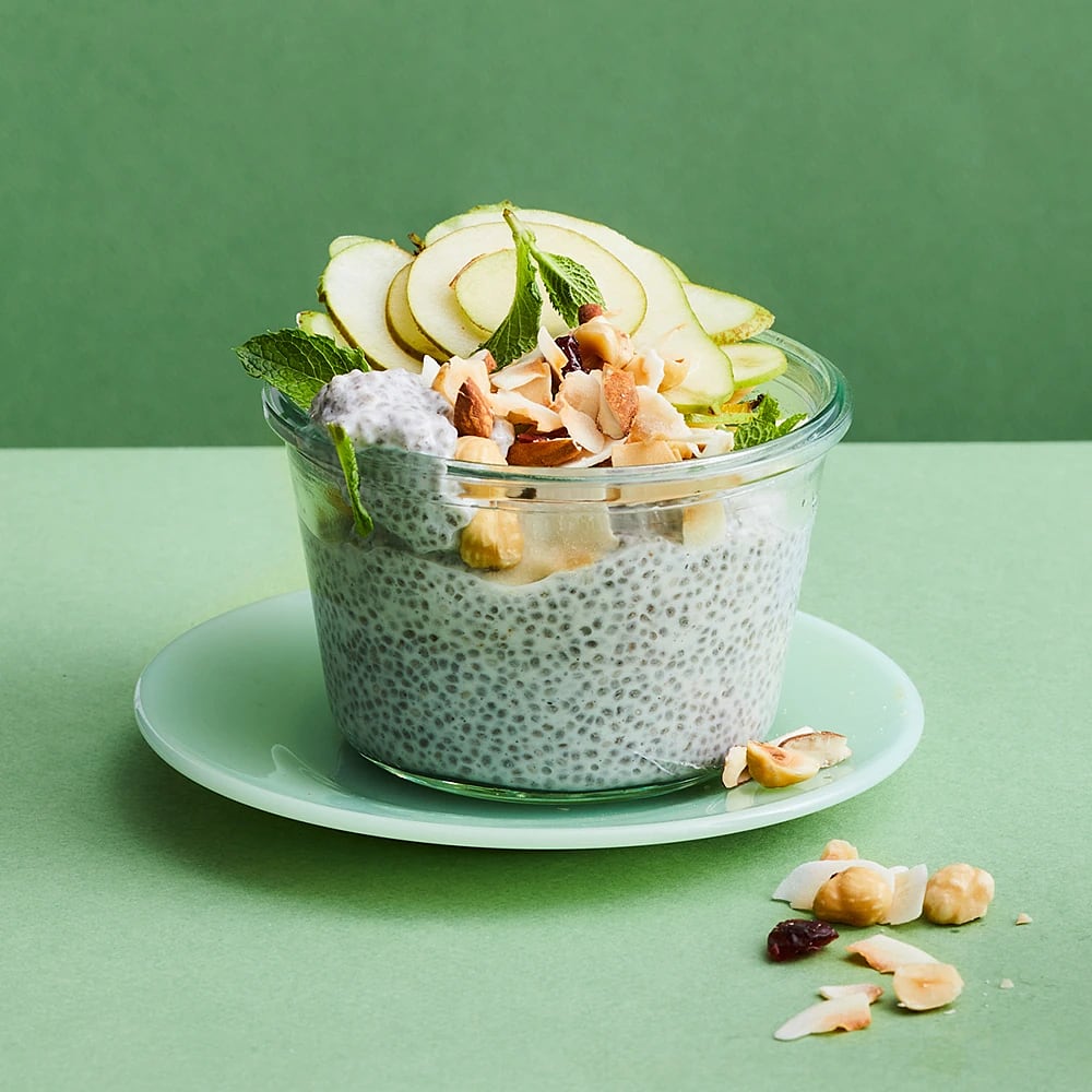 Chiapudding med päronsplittsmak