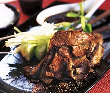 China grill med gurka och jasminris