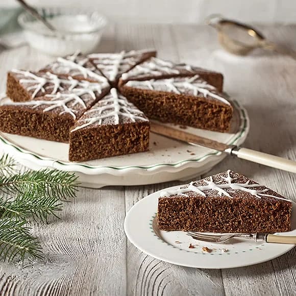 Chokladkaka med pepparkakssmak