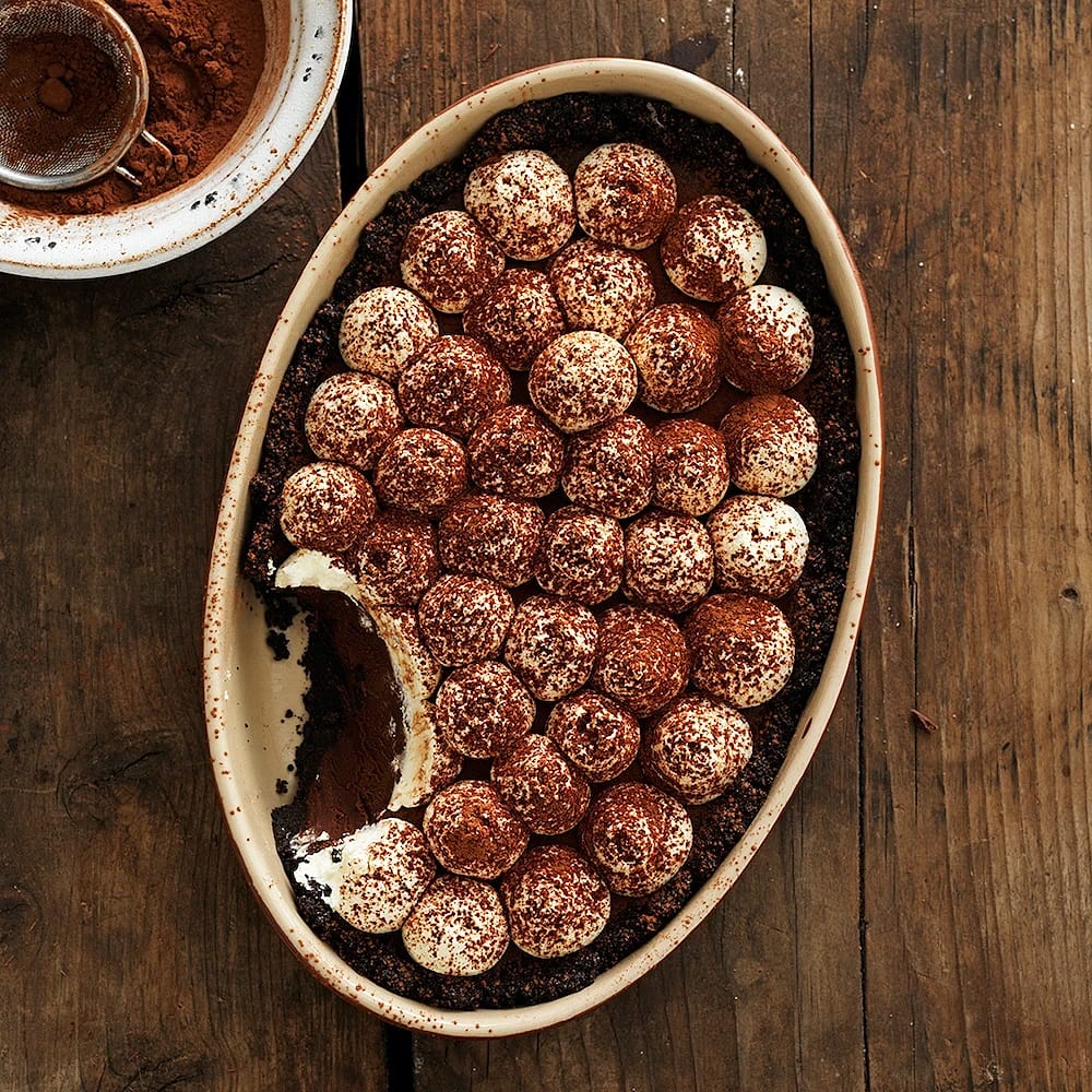 Chokladtiramisu-paj