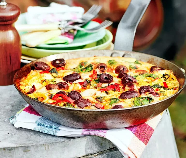Chorizo- med fänkålstortilla