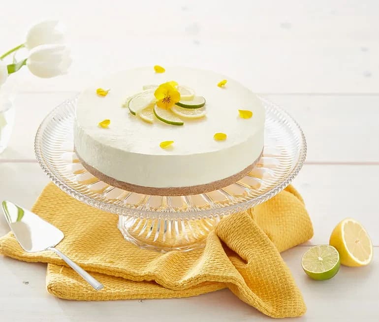 Citron- och limecheesecake