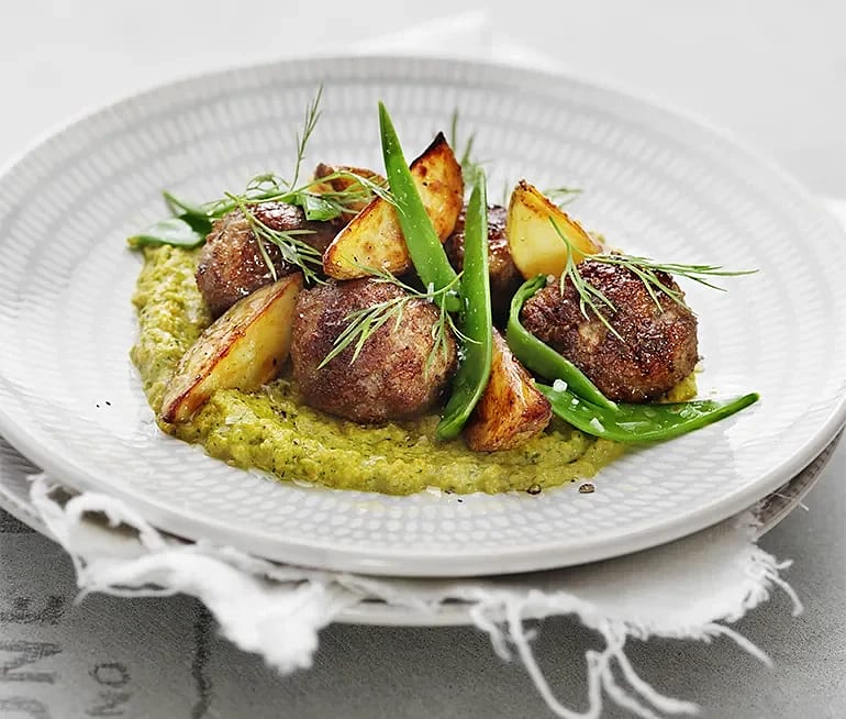 Citronbullar med morots och dillkräm