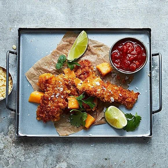Cornflakeskyckling taco style