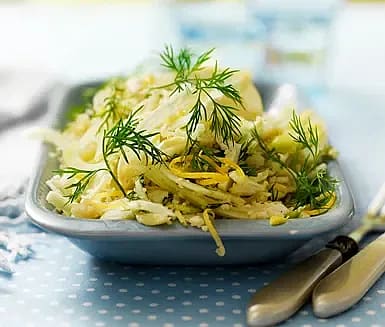 Couscous med fänkål och dill