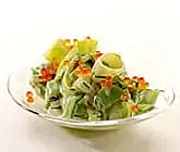 Dill- och crème fraiche-stuvad purjolök med rom