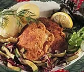 Dubbelstekta spättafiléer med sweet chili och ost