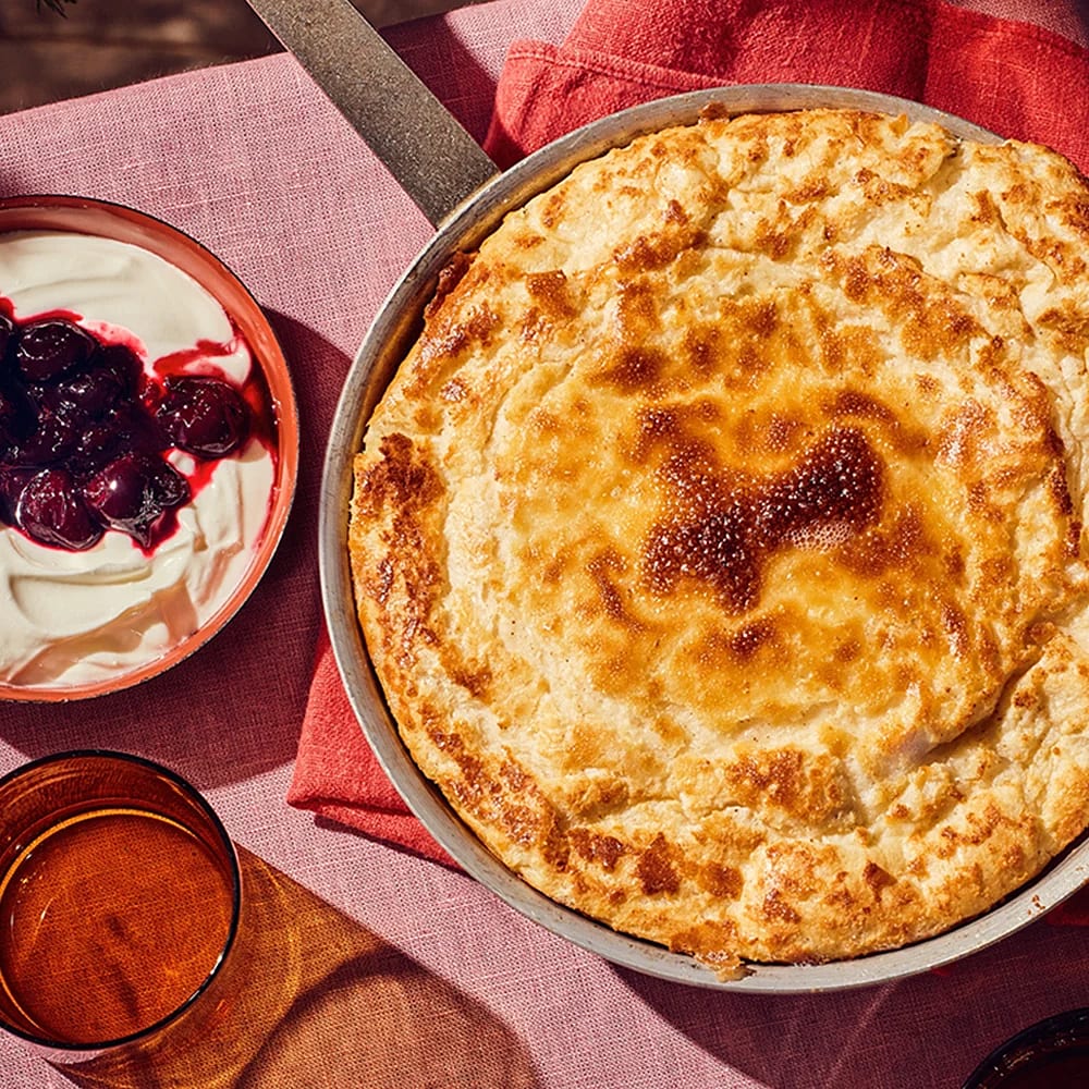 Dutch baby med risgrynsgröt