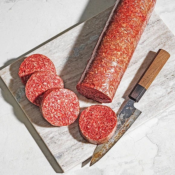 Egenmald hamburgerfärs