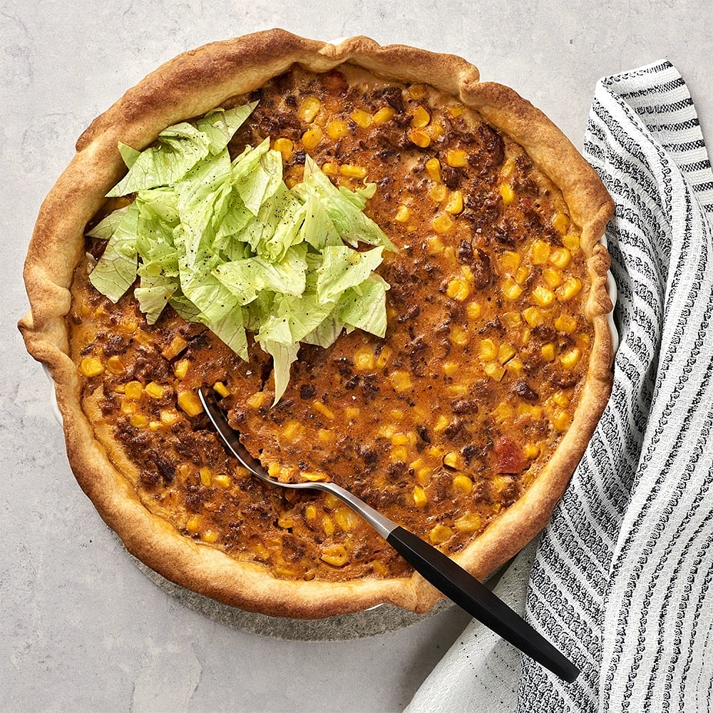 Enkel köttfärspaj