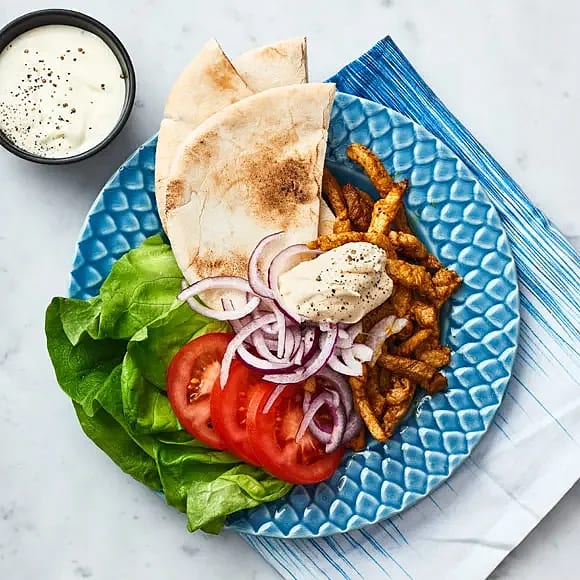 Fajitaskryddad karré i pita