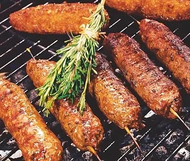 Färskebab med vitlök