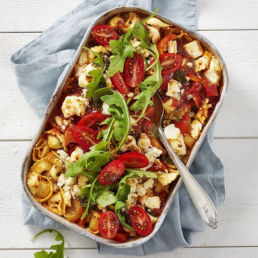 Fetaostgratinerad pasta