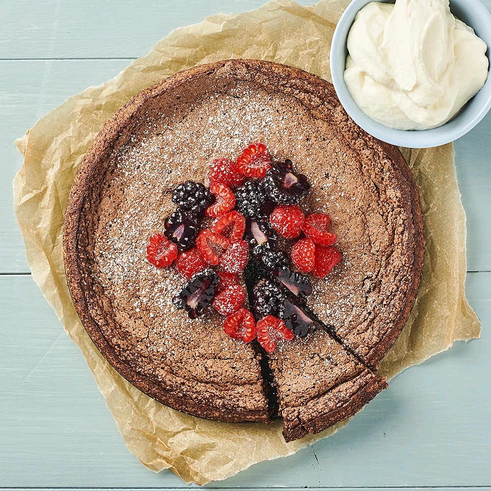Glutenfri kladdkaka