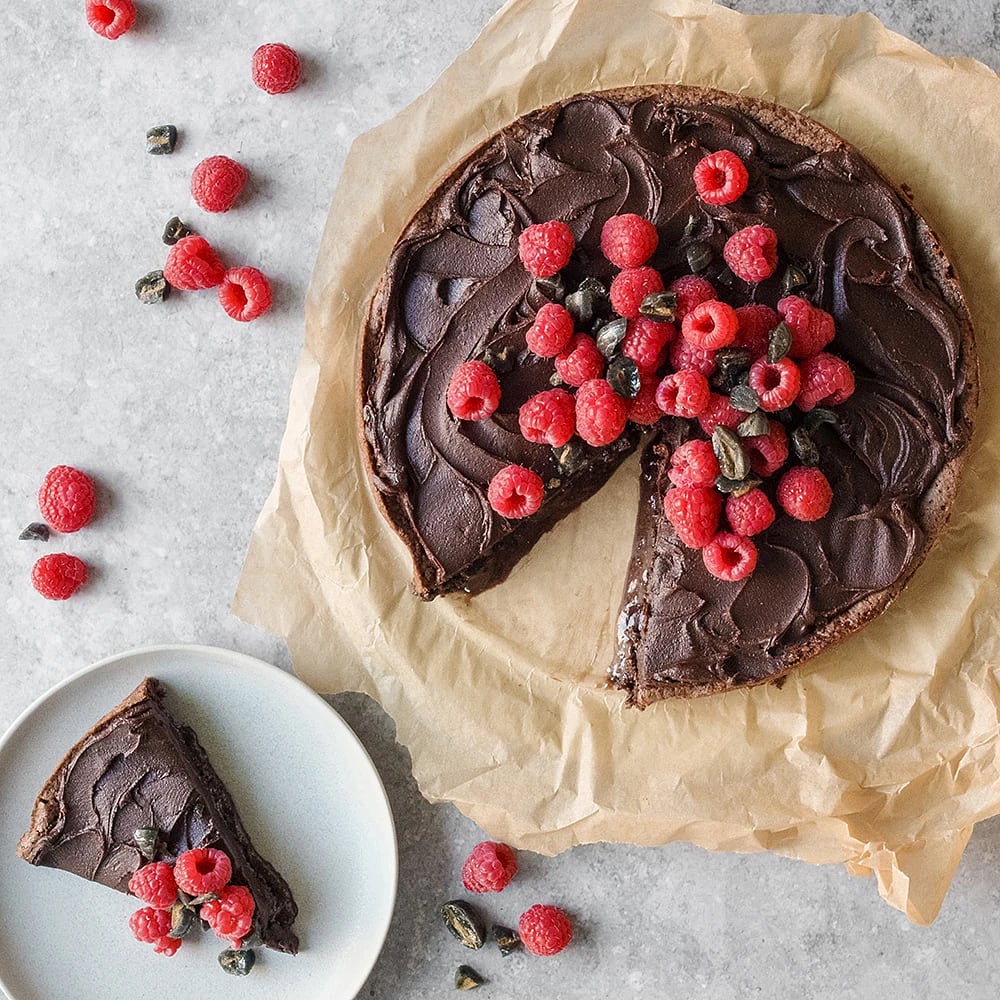 Glutenfri saltlakritskladdkaka