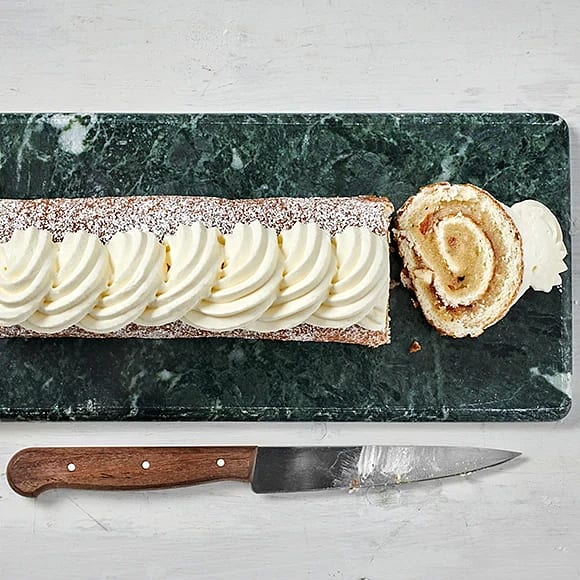 Glutenfri semmelrulltårta