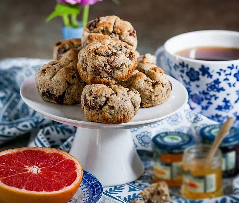 Glutenfria scones på durramjöl