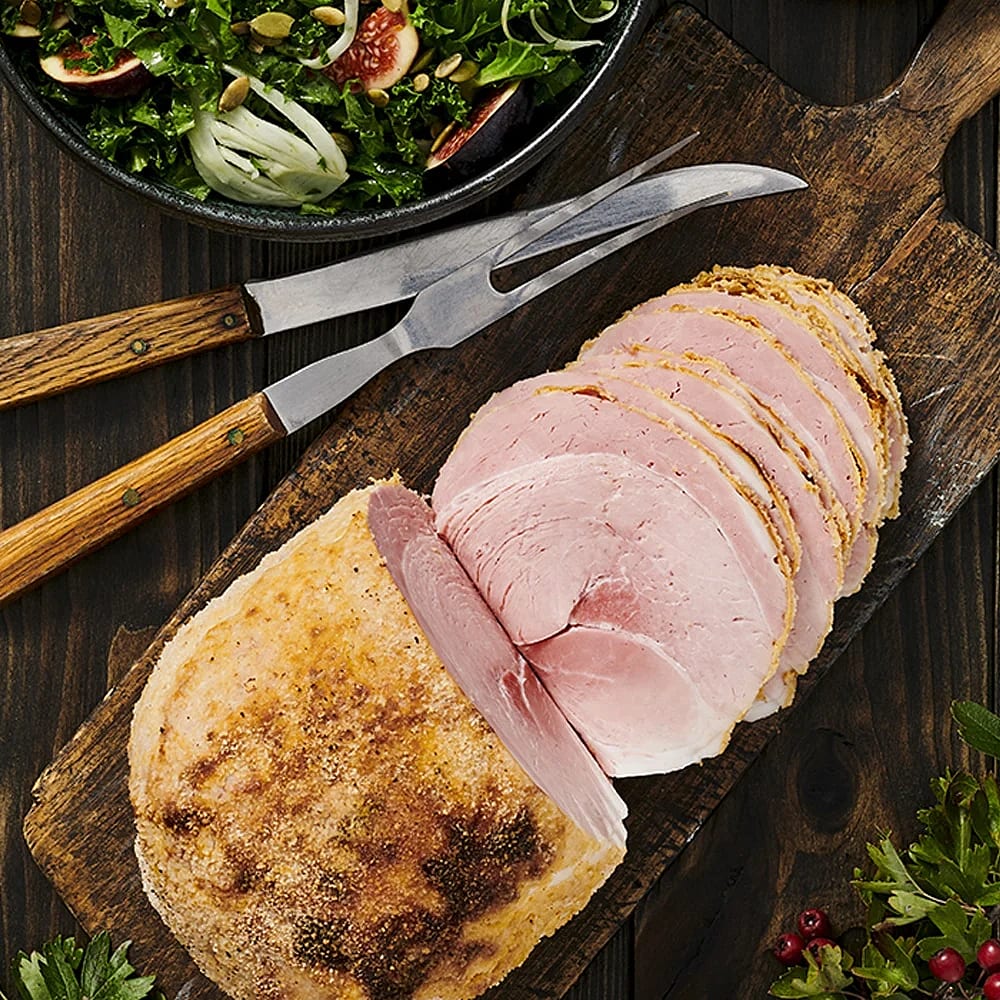 Griljerad julskinka