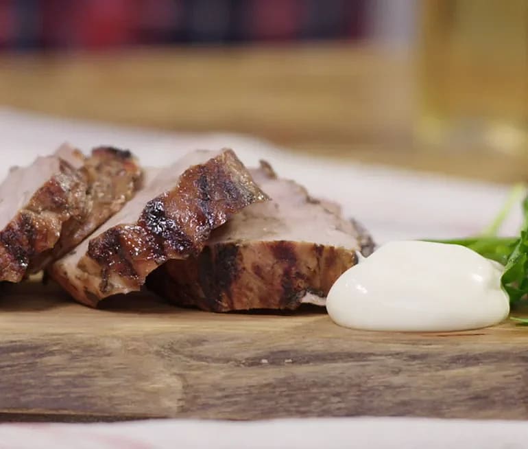 Grillad fläskfilé con Gaucho