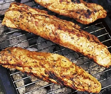 Grillad fläskfilé med cajun-feeling