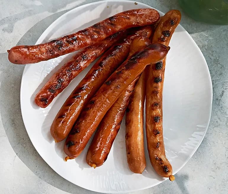 Grillad korv