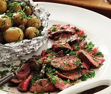 Grillad "lammflinta"