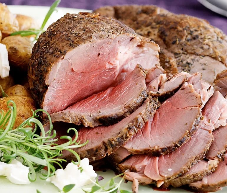 Grillad lammstek